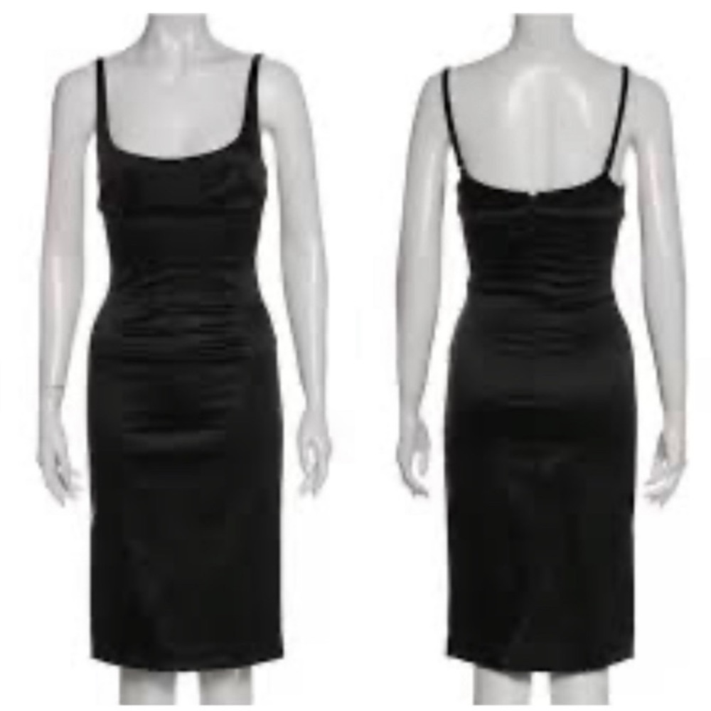 D&G black bustier dress